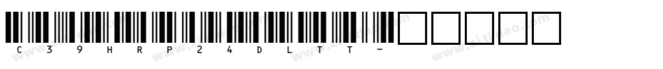 C39HrP24DlTt字体转换