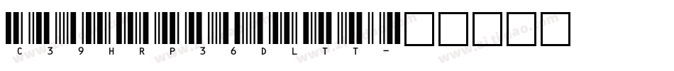 C39HrP36DlTt字体转换
