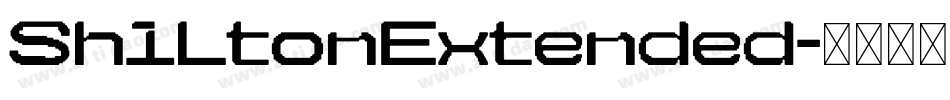 ShiltonExtended字体转换