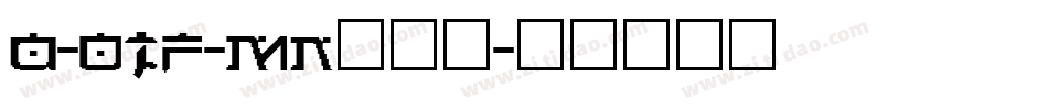 A-OTF-MNews字体转换