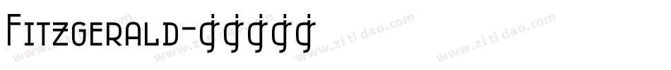 Fitzgerald字体转换