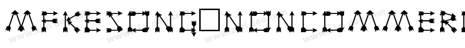 mfkesong_Noncommerci字体转换