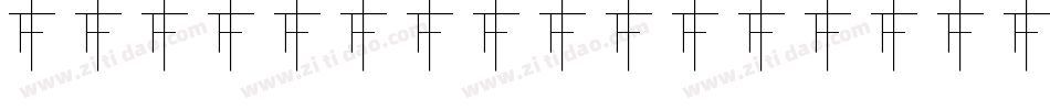 NewAlphabetOne字体转换