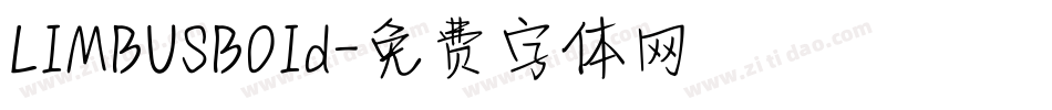 LIMBUSBOId字体转换