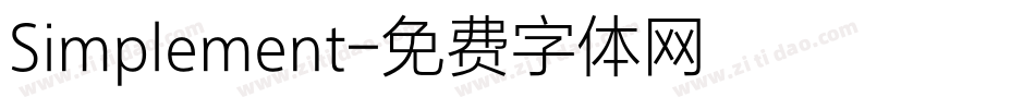 Simplement字体转换