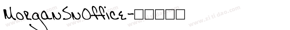 MorganSnOffice字体转换