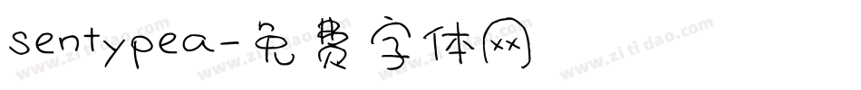 sentypea字体转换