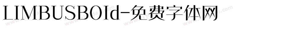 LIMBUSBOId字体转换