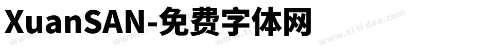 XuanSAN字体转换