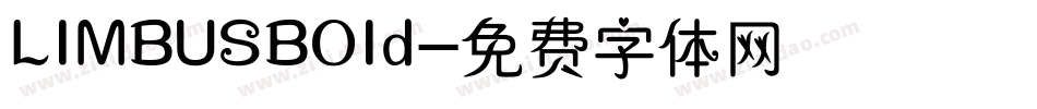 LIMBUSBOId字体转换