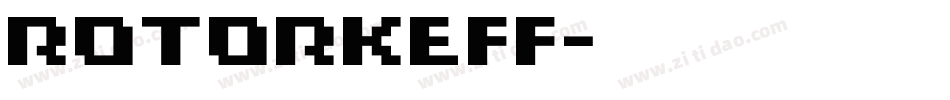 ROTORkeff字体转换