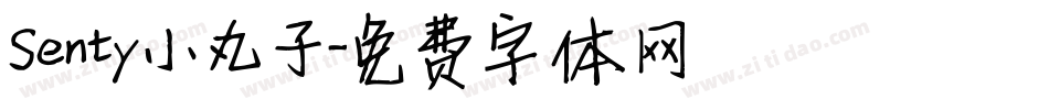 Senty小丸子字体转换