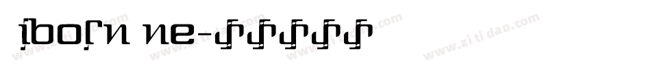 RibornOne字体转换