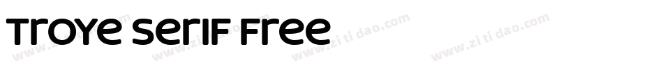 Troye-Serif-Free-2字体转换