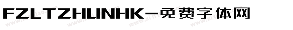 FZLTZHUNHK字体转换