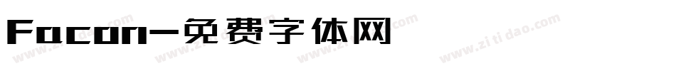 Facon字体转换