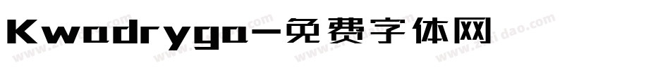 Kwadryga字体转换