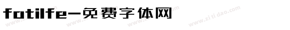 fotilfe字体转换