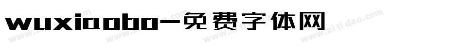 wuxiaobo字体转换